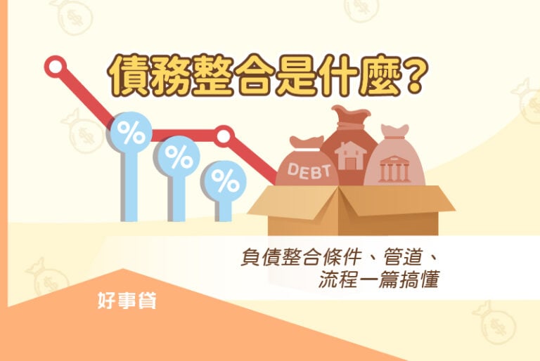 負債整合條件、管道、流程一篇搞定懂。