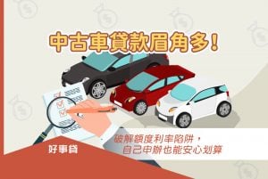 中古車貸款由於管道複雜，潛藏的陷阱也不少。本文將帶你了解中古車貸的額度利率試算，以及中古車貸的優缺點與風險評估，讓你貸得划算安心。